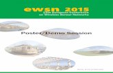 EWSN15PosterDemoProc · ewsn 2015 12th European Conference on Wireless Sensor Networks Poster/Demo Session Porto, 9-11 of February