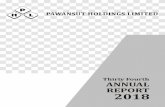Annual 2018 n - Pawansut Holdings REPORT_2017-18... · 2, Old Rohtak Road, Inder Lok, Delhi- 110 035 Beetal Financial & Computer Services (P) Limited Address : B e tal H ous , 3rd