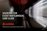 SOURCING FOR EVENT PARTICIPATION USER GUIDEgamuda.com.my/wp-content/uploads/2020/02/Sourcing-Event-Participation.pdfSourcing Event Participation e-Bidding Overview 2a. Log in via link