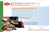 Enlightenment and Revolution,mradams200b.weebly.com/uploads/1/5/3/2/15328754/chapter_22.pdf · Enlightenment and Revolution, 1550–1789 By the mid-18th century, new ideas about human