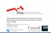 Canada-Indonesia...• Greening GVC aims to minimize or eliminate adverse environmental impacts along supply chain, from product design, material resourcing and selection, manufacturing