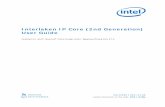 Interlaken IP Core (2nd Generation) User Guide...Interlaken is a high-speed serial communication protocol for chip-to-chip packet transfers. The Interlaken IP core (2nd Generation)