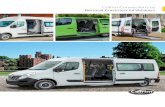 CoTrim Conversions to Renault Commercial Vehicles · 6 seat wheelchair accessible minibus 12-13 Flexiliner Renault Master 7-9 seat crew van 18-19 ... • Wheelchair Accessible vehicles