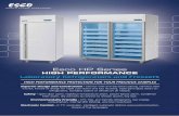 Esco HP Series - Comlibris ESCO.pdf · 2018-06-27 · Toll-Free USA and Canada 877-479-3726 • Tel 215-441-9661 • Fax 215-441-9660 ... Cold Storage Ultra-low Temperature Freezers