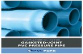 INSTALLATION GUIDE FOR GASKETED s JOINT PVC ... - Uni-Bell · 11/9/2017  · The Uni-Bell PVC Pipe Association, formed in 1971, funds PVC pipe research and development, provides technical