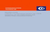 COMMUNICATIONS ALLIANCE LTD€¦ · Sixth edition as C525:2010 (February 2010) Seventh edition as C525:2017 Communications Alliance Ltd (formerly Australian Communications Industry