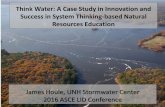 Think Water: A Case Study in ... - campus.plymouth.edu · Think Water: A Case Study in Innovation and Success in System Thinking -based Natural Resources Education. 1. James Houle,