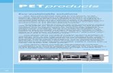 Flash - PET blowmoulders - Automatic packers · Stretching the limits of PET processing Cypet Technologies Ltd. of Nicosia, Cyprus, manu- facturer of single-stage PET processing machines