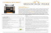 TECHNICAL DATA SHEET - mountainpeaknutritionals.com€¦ · Pyridoxal-5-Phosphate is the biologically active form of B6. It is necessary for various metabolic reactions such as transamination