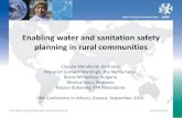 Enabling water and sanitation safety planning in rural ...uest.ntua.gr/swws/proceedings/presentation/2016...Enabling water and sanitation safety planning in rural communities Claudia