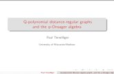 Q-polynomial distance-regular graphs and the q-Onsager algebrausers.wpi.edu/~martin/MEETINGS/LINESTALKS/Terwilliger.pdf · Paul Terwilliger Q-polynomial distance-regular graphs and