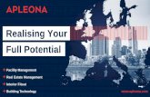 Realising Your Full Potential - Apleona · Sustainability Monitoring, contracting and ISO 50001 certification Q3 2019 Apleona Group presentation Data centers & Critical environments