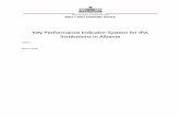 Key Performance Indicator System for IPA Institutions in ...markorillo.com/.../2016/03/KPI_System_for_Albanian... · Republic of Albania Key Performance Indicators System for IPA