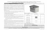 Outdoor Kit Installation Instructions for Tankless Water ... · LP-592 Rev. 1.20.16 3 Figure 3 - Tankless Water Heater with Outdoor Kit Components # Description # Description 1 Outdoor