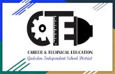 GISD CTE OVERVIEW 062619 Item 8 - Gadsden CTE D… · GISD CTE OVERVIEW Career and technical education. is the practice of teaching specific career skills to students in middle school,