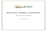 BOGAN SHIRE COUNCIL€¦ · 26/02/2015 024/2015 Bogan Shire Early Learning Centre Loan be raised for Council’s contribution to the project. MFIN UPDATE: Application underway. 8