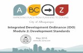 City of Albuquerque - ABC to Z Mo… · Landscaping, Buffering, and Screening • Many new standards based on existing SU2 • New spacing standards for planting in right-of-way •
