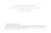 Positional Portfolio Management...Positional Portfolio Management GAGLIARDINI, P. (1), GOURIEROUX, C. (2), and RUBIN, M. (3) First version: August 2013 This version(4): February 2015