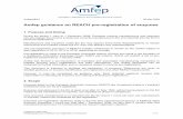 Amfep 08 44 Amfep members guidance on ... - Enzymes REACH · Only enzymes manufactured in or imported into the EU above 1 tonne per year, per manufacturer or importer, need to be