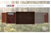 | ACCENTS WOODTONES€¦ · warranty. To maintain proper operation, an annual service inspection by a C.H.I. dealer is encouraged. SECTIONS Limited Lifetime SPRINGS 3 Years HARDWARE