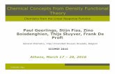 Chemical Concepts from Density Functional Theorywe.vub.ac.be/~algc/algc_new/Geerlings/ATHENE2016.pdfChemical Concepts from Density Functional Theory Paul Geerlings, StijnFias, Zino