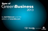 by Joel Makower and the editors of GreenBiz - fm-house.com€¦ · can be turned topsy-turvy in relatively short order, “sustainability” takes on new, poignant meaning. It has