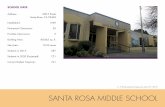 SANTA ROSA MIDDLE SCHOOL - Santa Rosa City Schools€¦ · • Conference Room of approximately 250 sf • Counselor Office of approximately 150 sf • 3 private offices of approximately