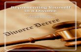 Representing Yourself in a Divorce - Texaslawhelp.org...lawyer. Getting a Divorce General Information Your decision to file a divorce is one of the most seri-ous decisions you will