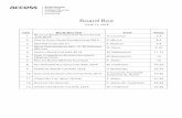 June 16, 2014 Board Box · board box june 16, 2014 item board box item staff pages 1. recap of recent legislative activities for june 2014 a. colaiace 2-3 2. out of state travel for