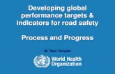 Developing global performance targets & indicators …...Targets and Indicators: Process and Progress | 13 June 2017 Proposed monitoring framework Based on the 5 pillars in the Global