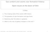 Gas content and cosmic star formation history: Open issues ...aramis.obspm.fr/~combes/tmp/Elbaz-SKA.pdf · David Elbaz –Gas content and cosmic star formation history –SKA 2019