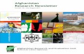 Afghanistan Research Newsletter - Refworld · 4 Afghanistan Research Newsletter Women’s Participation in Parliamentary and Provincial Council Elections As the perspectives below