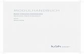 MODULHANDBUCH€¦ · Structure and content of the business plan 7.4 Guidelines for creating a business plan DLMBIE01-01 21 ... Pricing and Brand Management Module Code: ... Designing