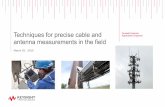 Techniques for precise cable and Gustaaf Sutorius Application … · 2015-03-26 · Page EXA 10 Hz to 44 GHz, 40 MHz BW MXA 10 Hz to 26.5 GHz, 160 MHz BW Available with RTSA PXA 3