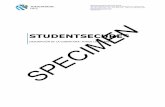 STUDENTSECURE · SPECIMEN 6 Descripción de la cobertura StudentSecure | Tokio Marine HCC – MIS Group 4. Si se encuentra en los EE. UU., usted debe contar con una Visa educativa