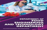 DEPARTMENT OF FOOD ENGINEERING AND TECHNOLOGY … · 2020-01-30 · Fermentative production and downstream processing of biomolecules, Traditional ... common cereals and few legumes