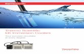 Thermo Scientific EK Immersion Coolers€¦ · 2 Cool your heating thermostats, water baths, cold/vapor traps, and direct contact applications with Thermo Scientific™ EK Immersion