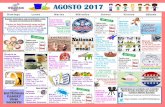 August 2017 Spanish with flyers · 2019-09-18 · alimentos saludables & aprenda sobre los beneficios ... afeitar, y solución salina (*receta sin uso de Bórax). —Visítanos en