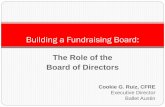 Building a Fundraising Board - Texas Commission on the Arts · (American Charitable Bequest Demographics 1992- 2012, by Russell James, JD, PhD) The average age of an individual writing