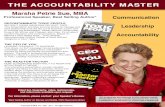 THE ACCOUNTABILITY MASTER ONE SHEET 0309... · THE ACCOUNTABILITY MASTER Marsha Petrie Sue, MBA Professional Speaker, Best Selling Author* Communication Leadership Accountability