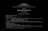 BIOLOGY · 2007-06-28 · HIGHER SCHOOL CERTIFICATE EXAMINATION 2000 BIOLOGY 2 UNIT Time allowed—Three hours (Plus 5 minutes reading time) DIRECTIONS TO CANDIDATES • Board-approved