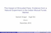 The Impact of Shrouded Fees: Evidence from a Natural … · 2020-06-25 · Santosh Anagol Hugh Kim Wharton December, 2010 Santosh Anagol, Hugh Kim (Wharton) Natural Experiment on