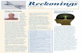 Reckonings Summer 2008 - Mathematical Sciences · Supported by alumni donations, our undergraduate students have taken part in the Putnam Exam (one team ranked 66th) and the ... find