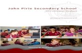 John Pirie Secondary School - Welcome to John Pirie ... · implemented. We know young people in our school Teaching and Learning programs support students to achieve preferred pathways.