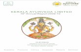 Kerala Ayurveda Ltd.Kerala Ayurveda Ltd. 3 NOTICE OF ANNUAL GENERAL MEETING Notice is hereby given that the 18 th Annual General Meeting of the Members of Kerala Ayurveda Ltd. will
