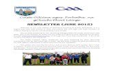 NEWSLETTER (June 2015)sportlomo-userupload.s3.amazonaws.com/uploaded/galleries/...2015/06/30  · NEWSLETTER (June 2015) Welcome to our June edition of Waterford Coaching & Games Newsletter.