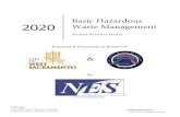 Basic Hazardous 2020 Waste Management · 1/29/2020  · Yolo County Environmental Health is the CUPA for hazardous waste generators in Yolo County. 22 CCR 66260.10 Generator or Producer