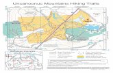 Uncanoonuc Mountains Hiking TrailsView; Spot feature Trail, snowmobile Trail, foot only Road (unpaved) Road; Parking; Gate Parcel boundaries are not authoritative. 1,000-meter UTM