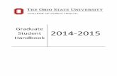 Graduate Student 2014-2015 Handbook CPH... · the most recent edition (2014-15) available at this writing. ... HBHP Health Behavior and Health Promotion HSMP Health Services Management