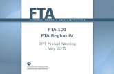 FTA 101 FTA Region IV - Home | FTA ... FTA Programs â€¢ There are three types of recipients of FTA funding: